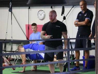 Basketbalová reprezentácia Slovenska trénuje v Šamoríne Basketbalová reprezentácia Slovenska trénuje v Šamoríne