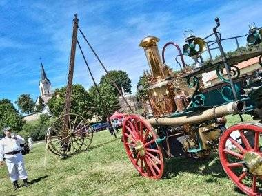 Dobrovoľní hasiči na výstave Hasičská nedeľa Dobrovoľní hasiči na výstave Hasičská nedeľa