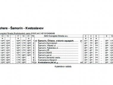 Šamorínsky autobus bude premávať aj v septembri