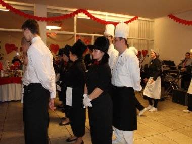 Valentínsky ples na Súkromnej hotelovej a strednej odbornej škole SD Jednota Šamorín
