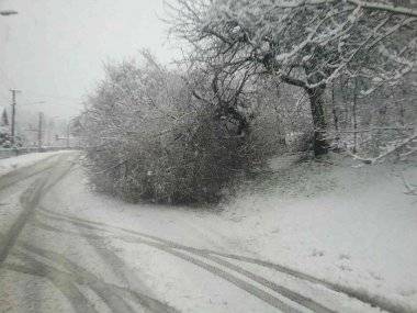 Sneh potrápil vodičov v Trnavskom kraji Sneh potrápil vodičov v Trnavskom kraji
