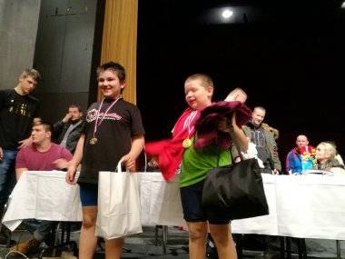 Úspechy najmladších šamorínskych zápasníkov v Bratislave