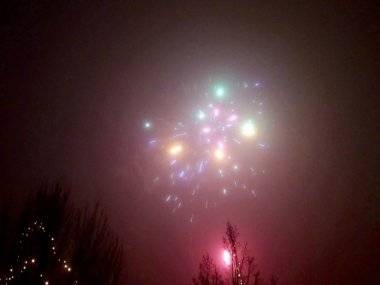 Foto čitateľa: Ohňostroj na Hlavnom námestí