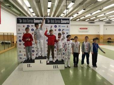 Skvelé výsledky našich mladých šermiarov v treťom kole Slovenského Pohára Skvelé výsledky našich mladých šermiarov v treťom kole Slovenského Pohára