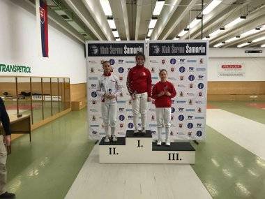 Skvelé výsledky našich mladých šermiarov v treťom kole Slovenského Pohára Skvelé výsledky našich mladých šermiarov v treťom kole Slovenského Pohára