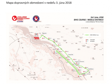 Pozor, počas triatlonových pretekov platia dopravné obmedzenia