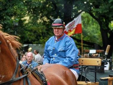 Képriport az „Így oltották a tüzet elődeink” elnevezésű IV. nemzetközi történelmi tűzoltó-technikai kiállításról