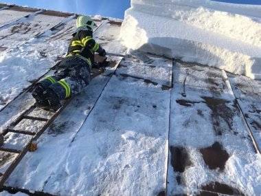 Dobrovoľní hasiči z Mliečna pomáhali na Orave