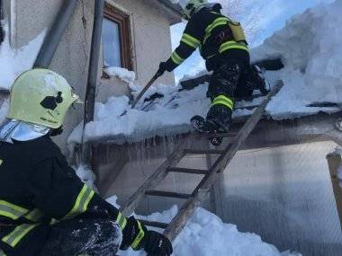 Dobrovoľní hasiči z Mliečna pomáhali na Orave