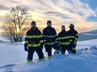 Dobrovoľní hasiči z Mliečna pomáhali na Orave