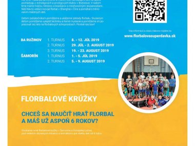 Letné prázdniny sú za rohom: Denný tábor Florbalová Superdávka Letné prázdniny sú za rohom: Denný tábor Florbalová Superdávka