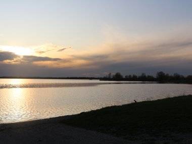 Foto čitateľky: Západ slnka nad Dunajom