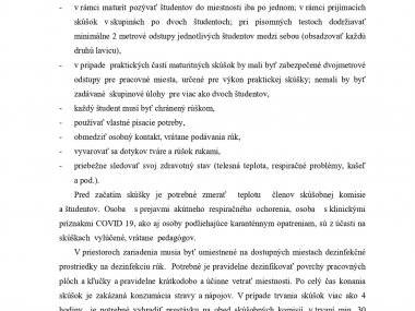 Maturity a príjímačky na stredné školy pravdepodobne budú Maturity a príjímačky na stredné školy pravdepodobne budú