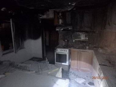 Požiar letnej kuchyne v Šamoríne (galéria)