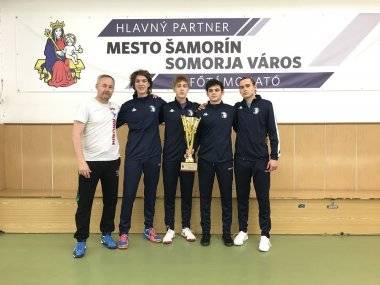 Najlepší športovci mesta Šamorín 2021: Bianka Sidová, Alex Gavlider a juniorský tím Klubu šermu Šamorín