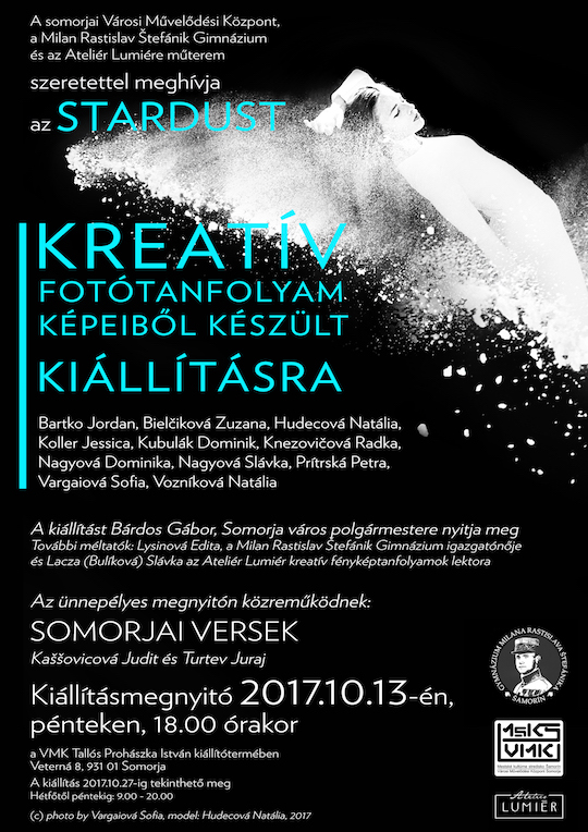 HU plagat A3 Vystava Foto Stardust 2017