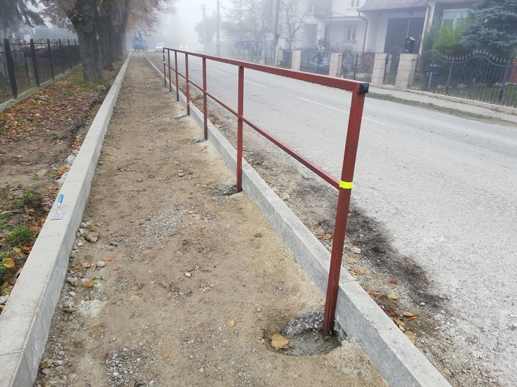 chodník hamuliakovo1